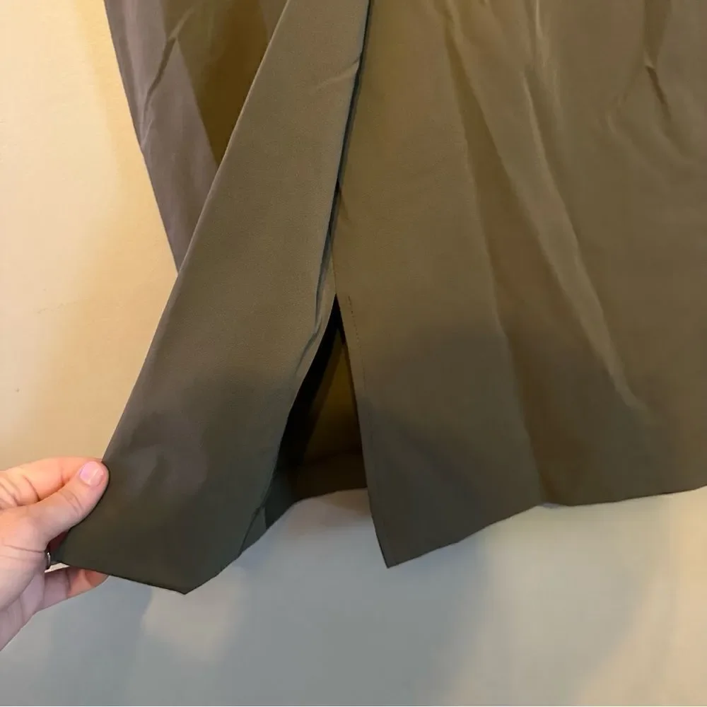 MaxMara olive green pencil skirt - Picture 5 of 8